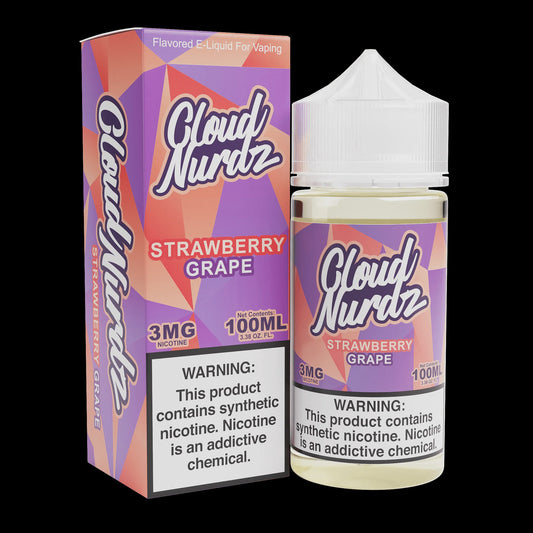 CLOUD NURDZ STRAWBERRY GRAPE 3MG/100ML