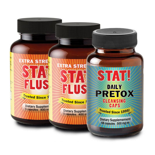 STAT DAILY PRETOX 48cap 500mg