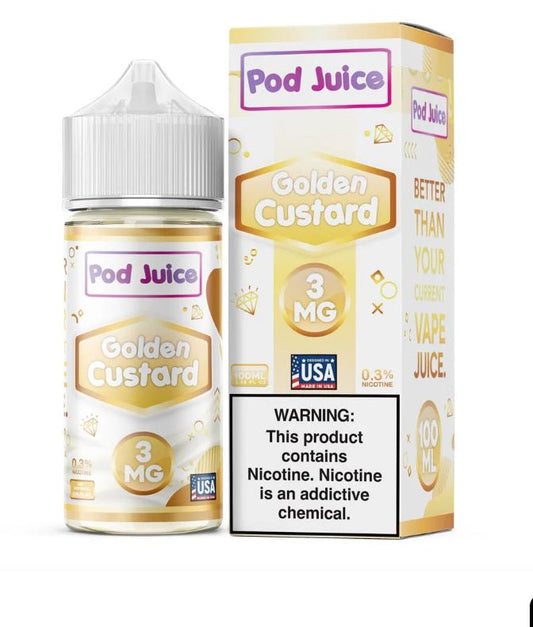 POD JUICE GOLDEN CUSTARD 3MG/100ML