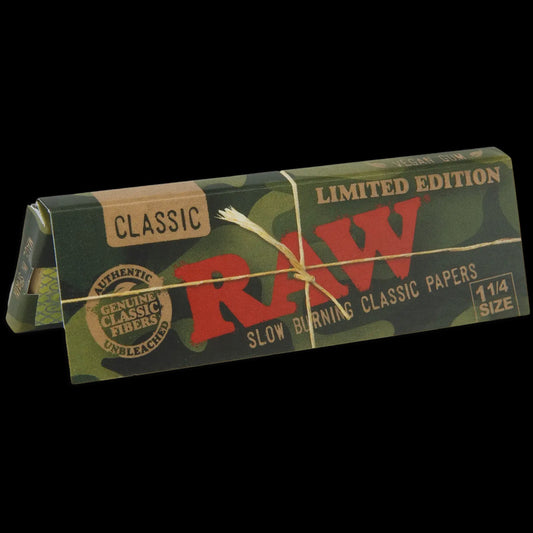 RAW CLASSIC CAMO 1¼ SIZE 50pk 24pk/box LIMITED EDITION