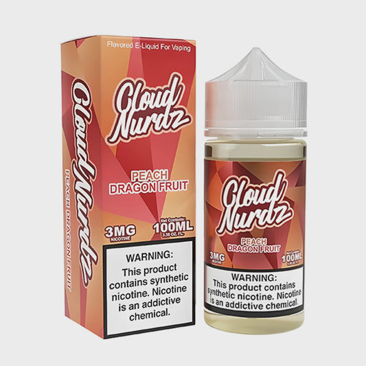 CLOUD NURDZ PEACH DRAGON FRUIT 3MG/100ML