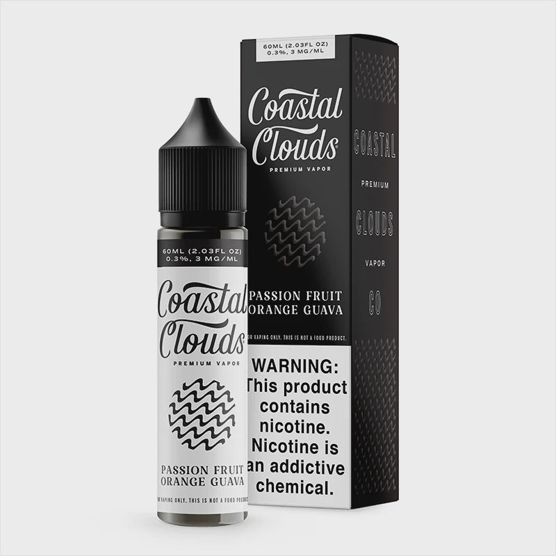 COASTAL CLOUDS PASSION FRUIT ORANGE GUAVA 3MG/60ML