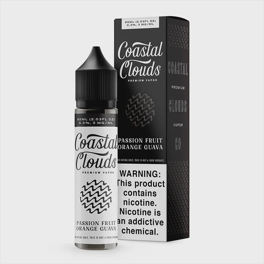 COASTAL CLOUDS PASSION FRUIT ORANGE GUAVA 3MG/60ML