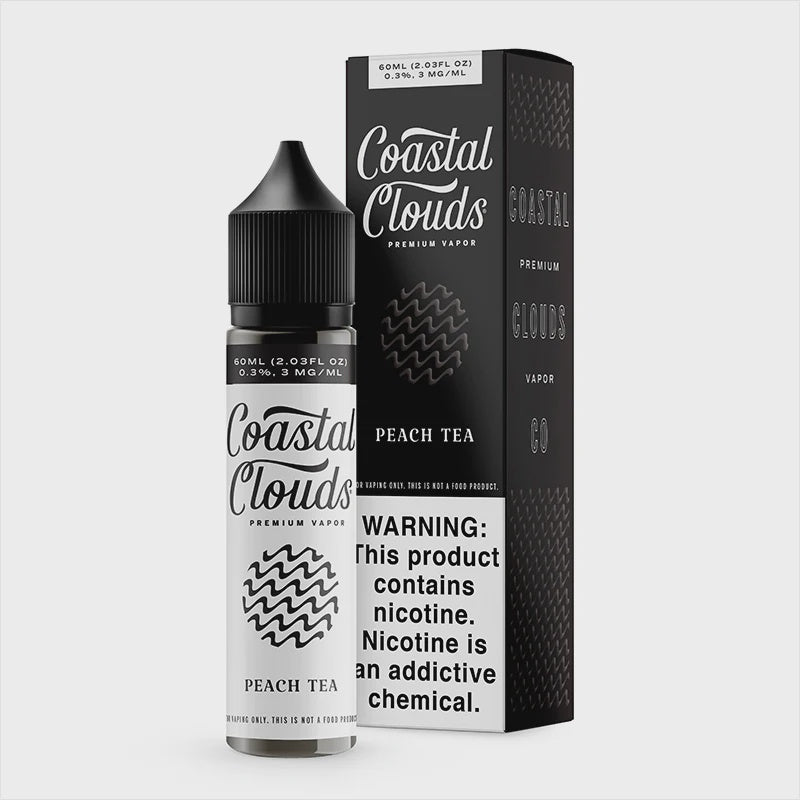 COASTAL CLOUDS PEACH TEA 3MG/60ML