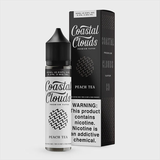 COASTAL CLOUDS PEACH TEA 3MG/60ML