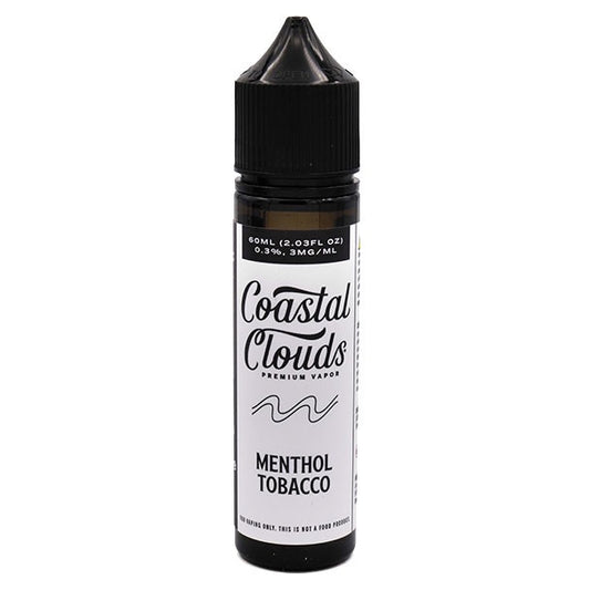 COASTAL CLOUDS MENTHOL TOBACCO 0MG/60ML