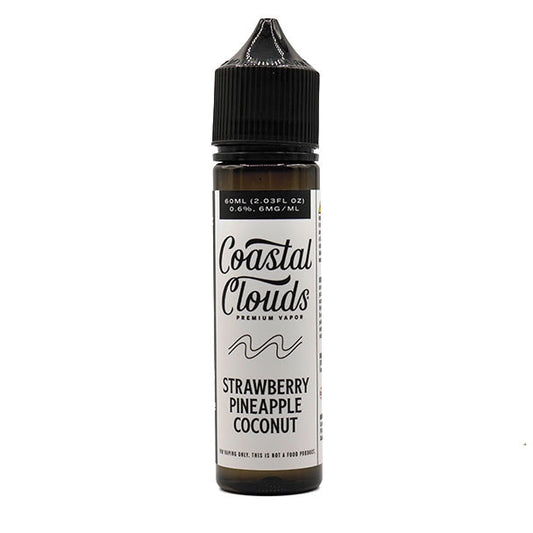 COASTAL CLOUDS STRAWBERRY PINEAPPLE COCONUT 0MG/60ML
