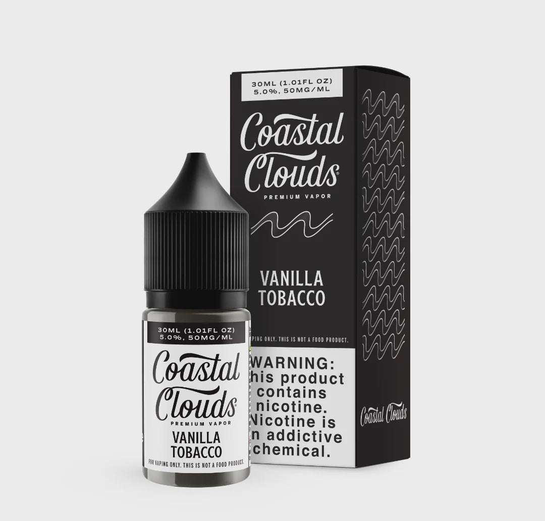 COASTAL CLOUDS VANILLA TOBACCO 50MG/30ML