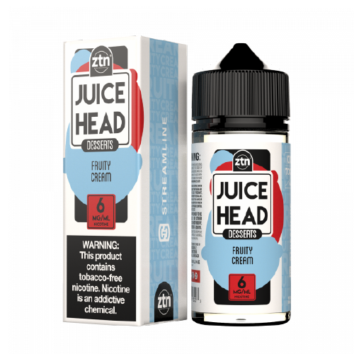 JUICE HEAD DESSERTS FRUITY CREAM 6MG/100ML
