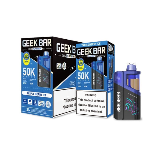 GEEK BAR 50K PLATINUM KIT TRIPLE BERRY ICE