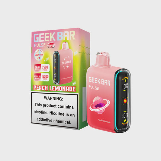 GEEK BAR PULSE PEACH LEMONADE