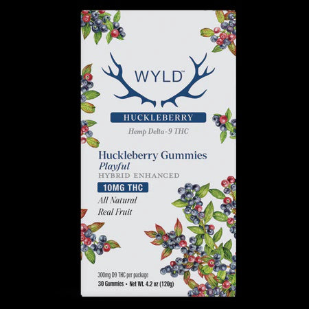 WYLD HEMP GUMMIES 30CT 300MG HULCEBERRY