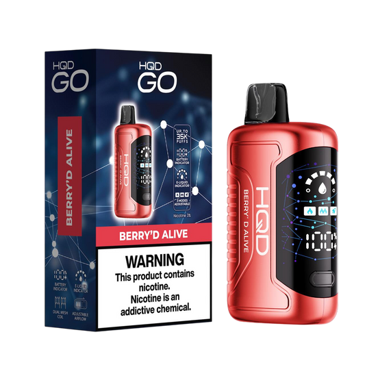 HQD GO 35K PUFFS BERRY'D ALIVE