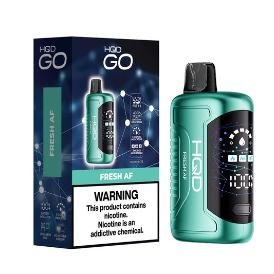 HQD GO VAPES  35K PUFFS FRESH AF