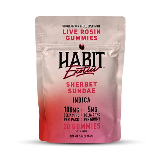 HABIT EXOTICS SHERBET SUNDAE INDICA 20CT
