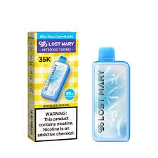 LOST MARY MT35000 DISPOSABLE VAPE 5 COUNT | BLUE RAZZ LEMONADE