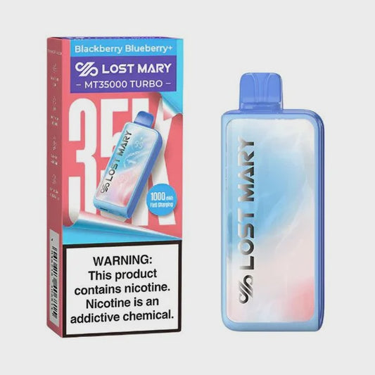LOST MARY MT35000 Turbo BLACKBERRY BLUEBERRY PLUS