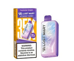 LOST MARY MT35000 DISPOSABLE VAPE 5 COUNT |SUMMER GRAPE