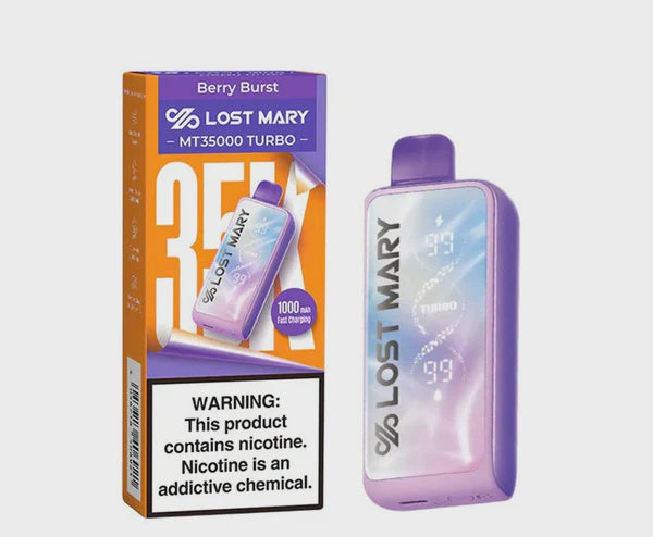 LOST MARY MT35000 DISPOSABLE VAPE 5 COUNT | BERRY BURST