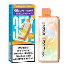 LOST MARY MT35000 DISPOSABLE VAPE 5 COUNT | PINEAPPLE LIME PLUS