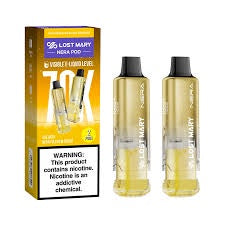 LOST MARY NERA POD 70K PUFF 10CT DISPOSABLE PODS 2CT/PK 5PK/BOX | PINEAPPLE PASSION ORANGE