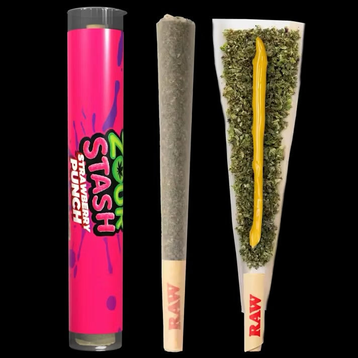 ZOUR STASH STRAWBERRY PUNCH
