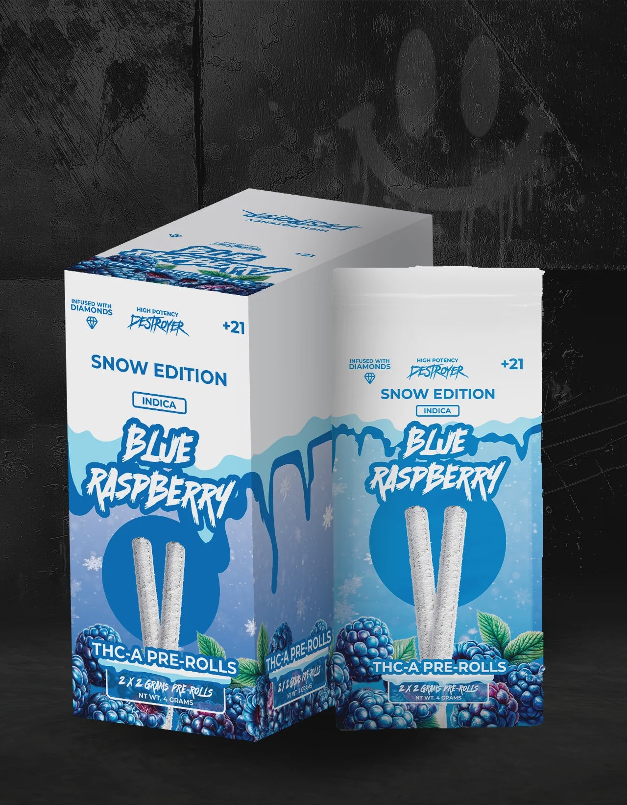 DESTROYER BLUE RASPBERRY