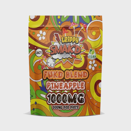 SMAK'D TRIPPY 1000MG FUKD BLEND 2PK - 30CT PINEAPPLE