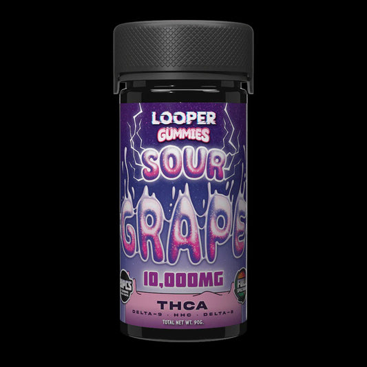 LOOPER GUMMIES 10000MG SOUR GRAPE