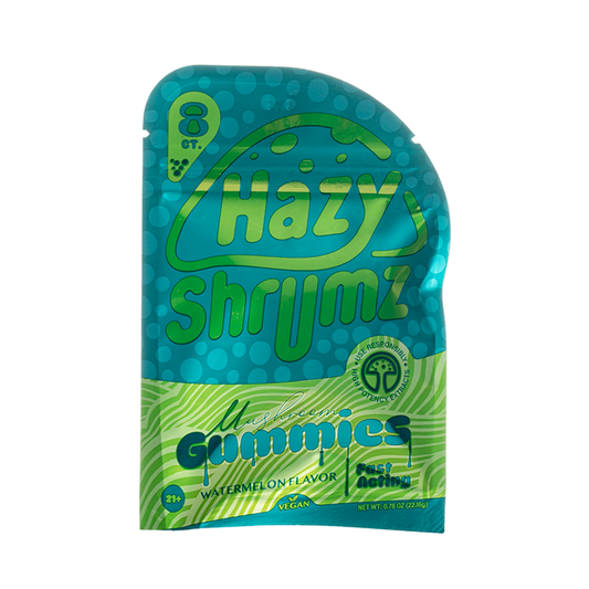 HAZY SHRUMZ GUMMIES 8CT/PK 10PK/BOX 3G/GUMMY WATERMELON