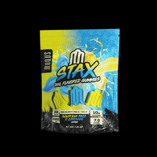 Modus gummies sour blue razz X lemonade