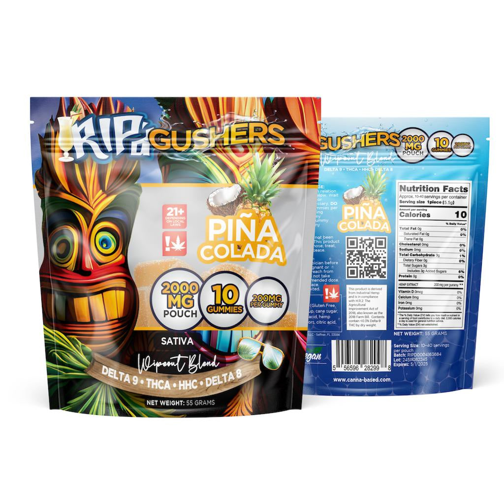 RIPD GUSHERS PINA COLADA 2000MG