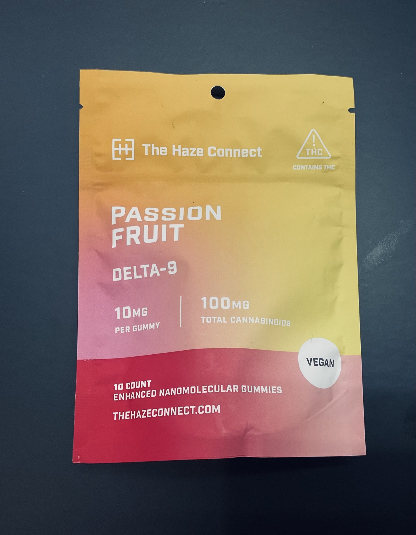 THE HAZE CONNECT PASSION FRUIT D8 100MG