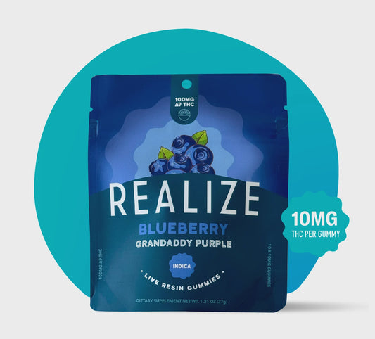 REALIZER L.R D9 GUMMIES 10CT BLUEBERRY