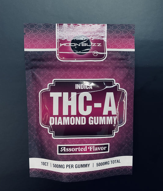MOON BUZZ INDICA MIX FLAVOR 500MG PER GUMMY