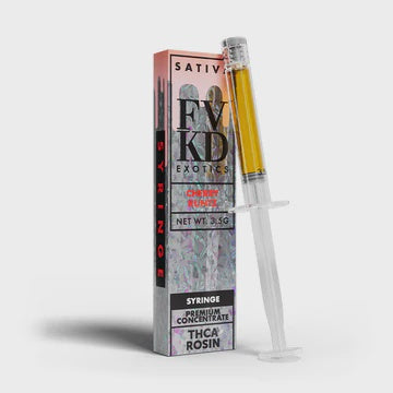 FVKD Rosin THC-A 3.5g SYRINGE CHERRY RUNTZ SATIVA