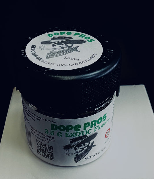 DOPE PROS 3.5GRAMS EXOTICS FLOWER-GELONADE