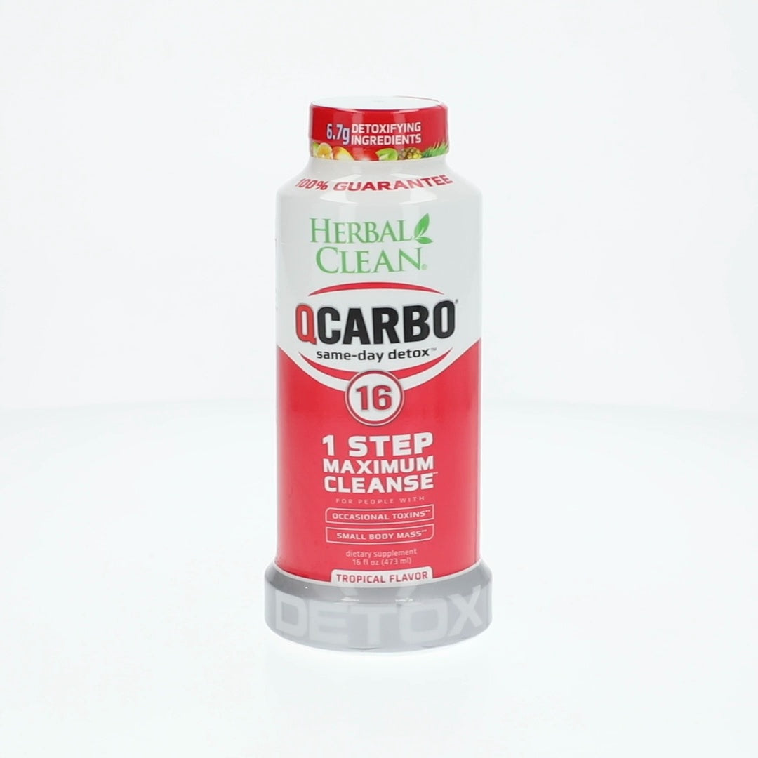 Q CARBO 16 DETOX TROPICAL 16oz