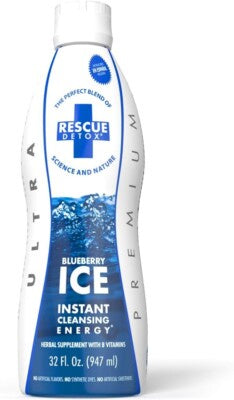 Rescue Detox Instant Cleansing 32oz Blueberry