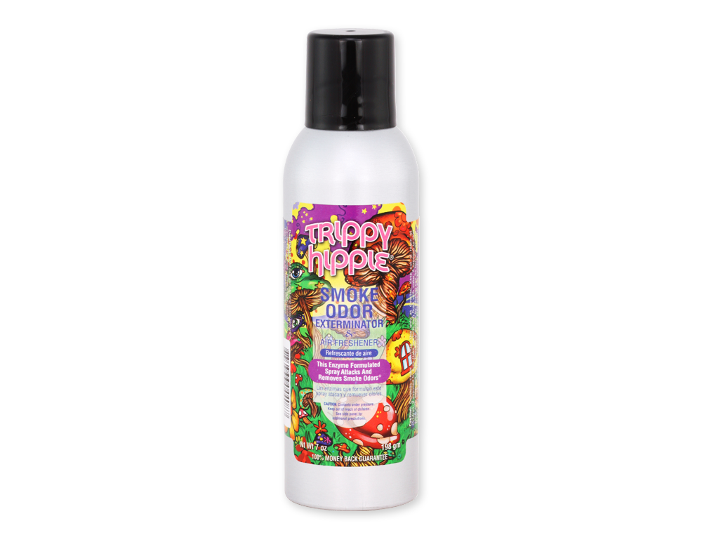 SMOKE ODOR AIR FRESHENER 7oz TRIPPY HIPPIE