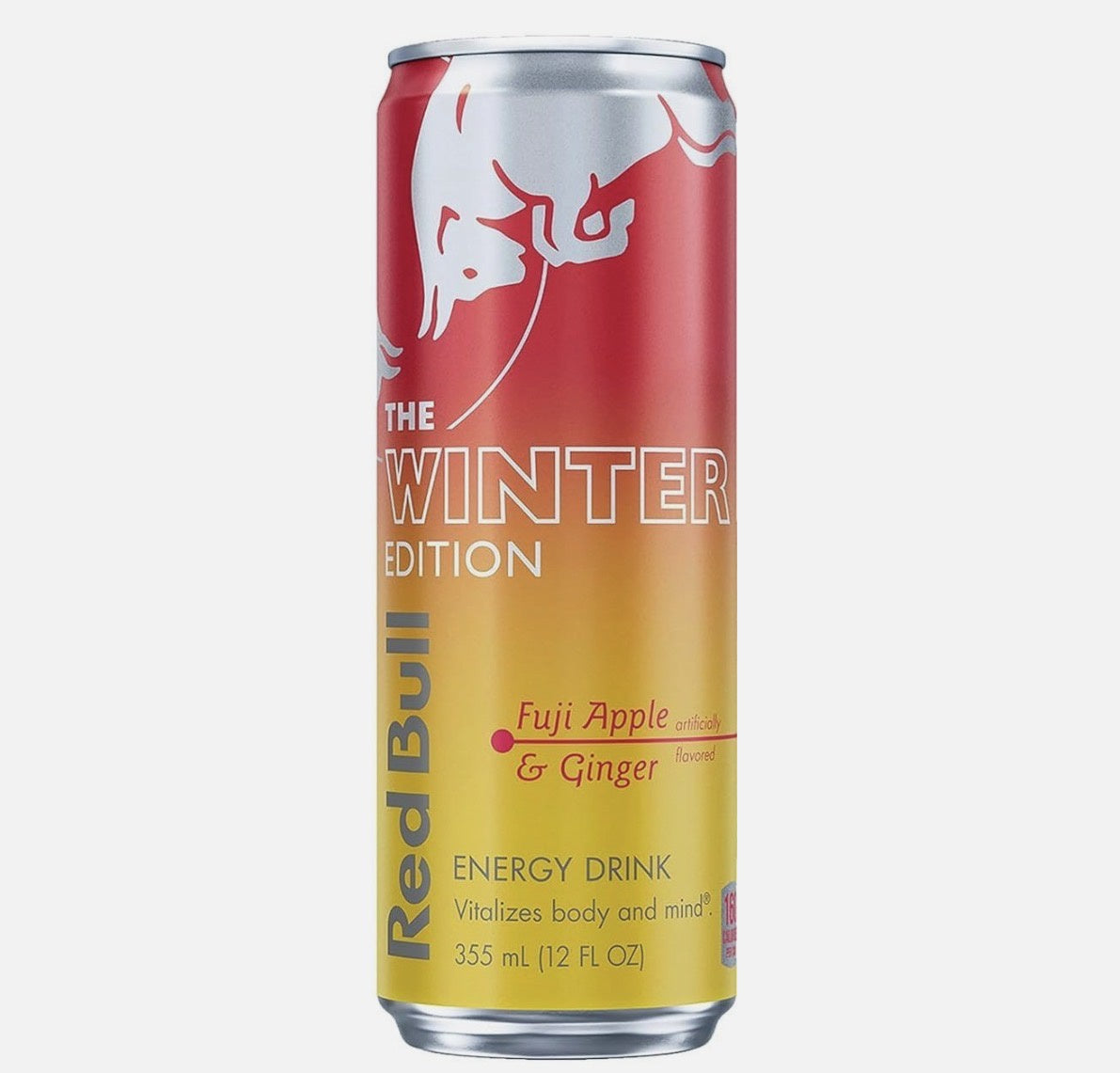 RED BULL FUJI APPLE & GINGER ENERGY DRINK 12OZ