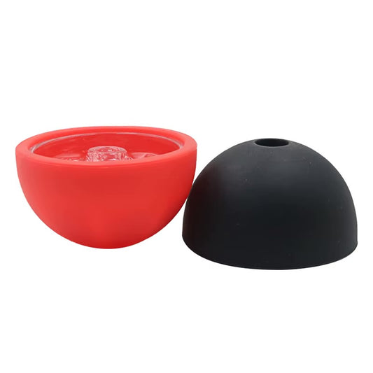 HOOKAH TOP SILICONE GLASS MULTICOLORED