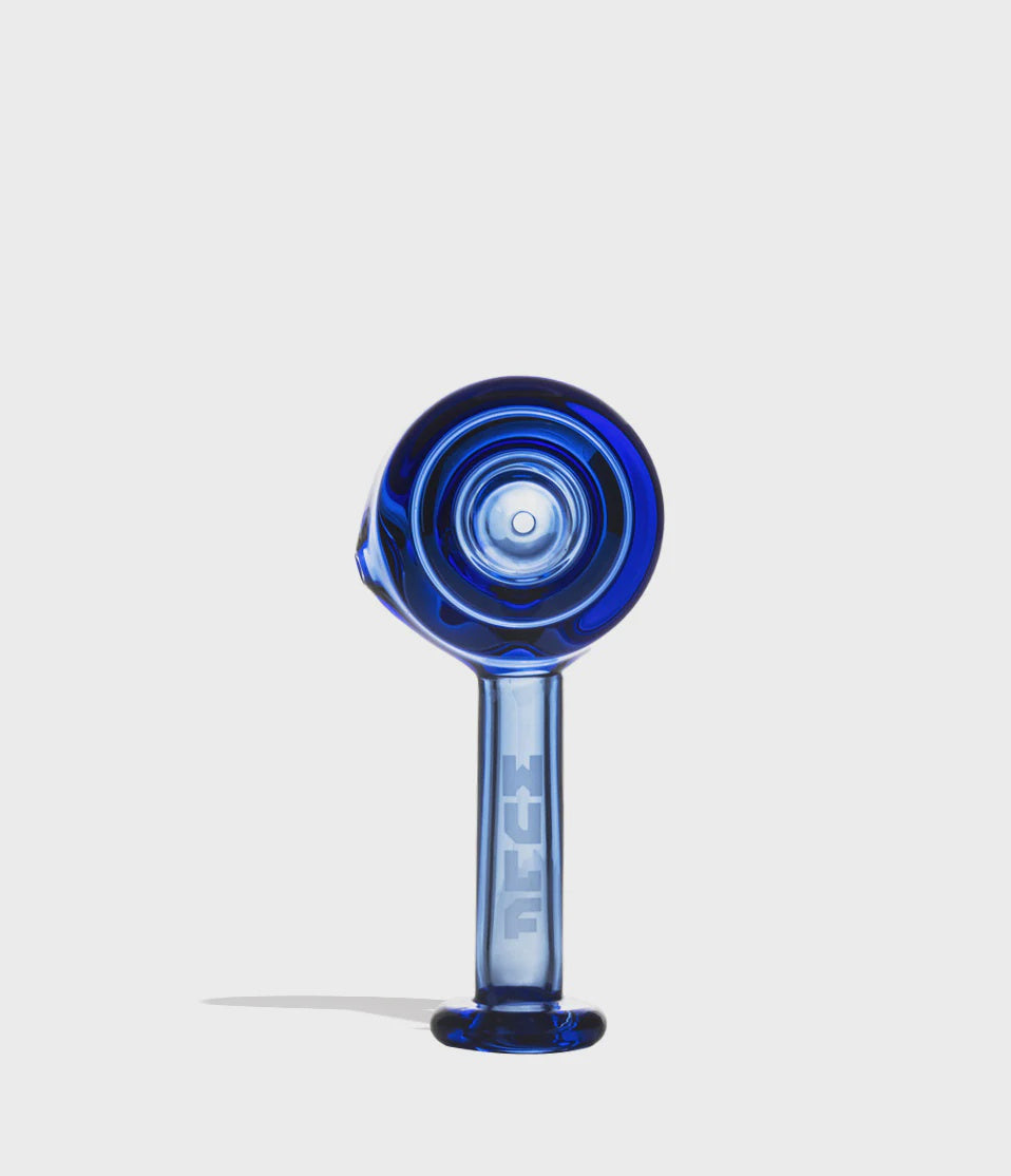 WULF GAVEL 3.5" GLASS HANDPIPE BLUE