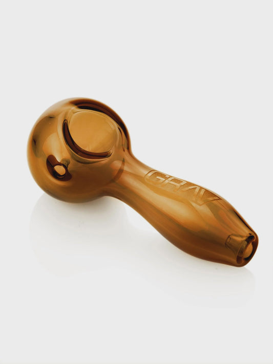 4" GRAV STANDARD SPOON Amber SP.4