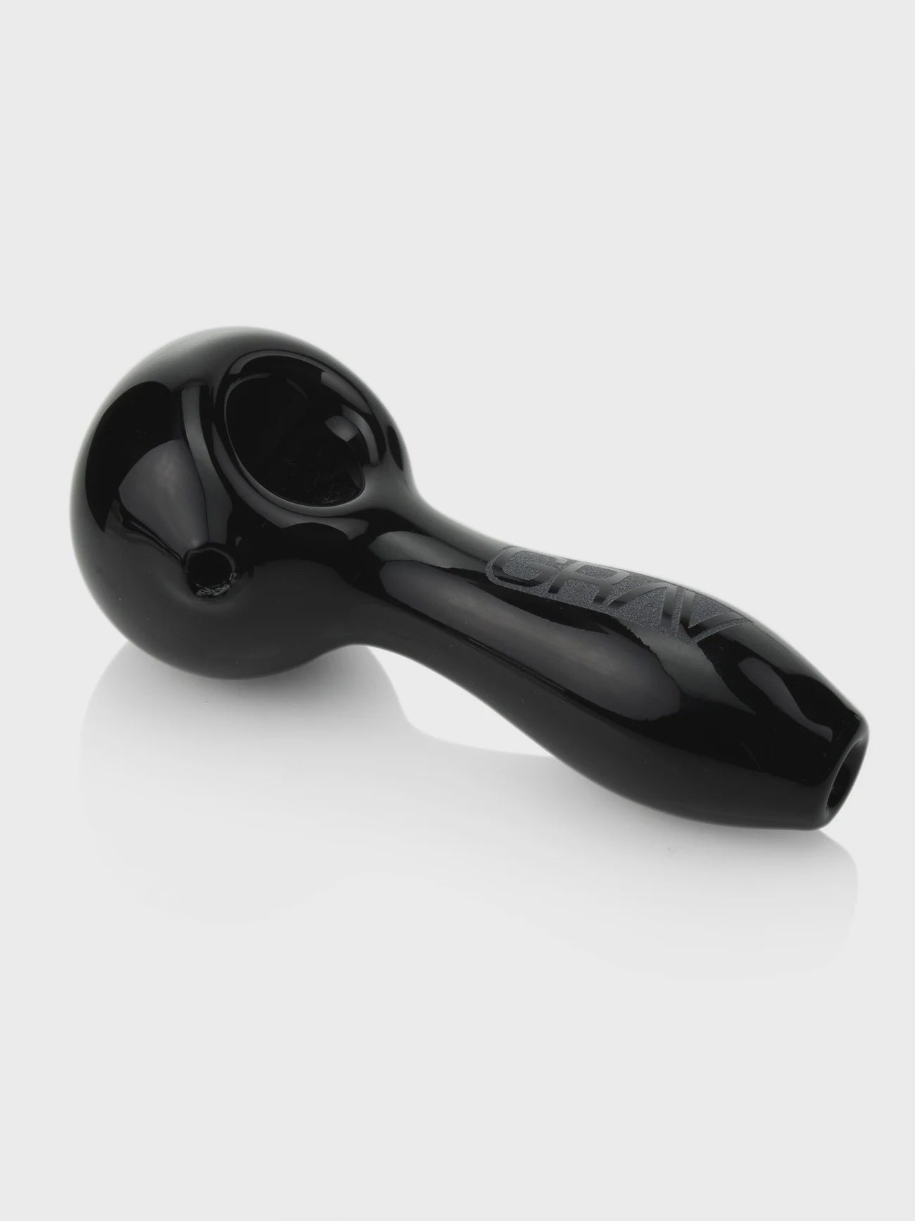 4" GRAV STANDARD SPOON Black SP.3