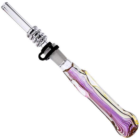 NECTAR COLLECTOR BUBBLER TRAP W/QUARTZ TIP 10mm