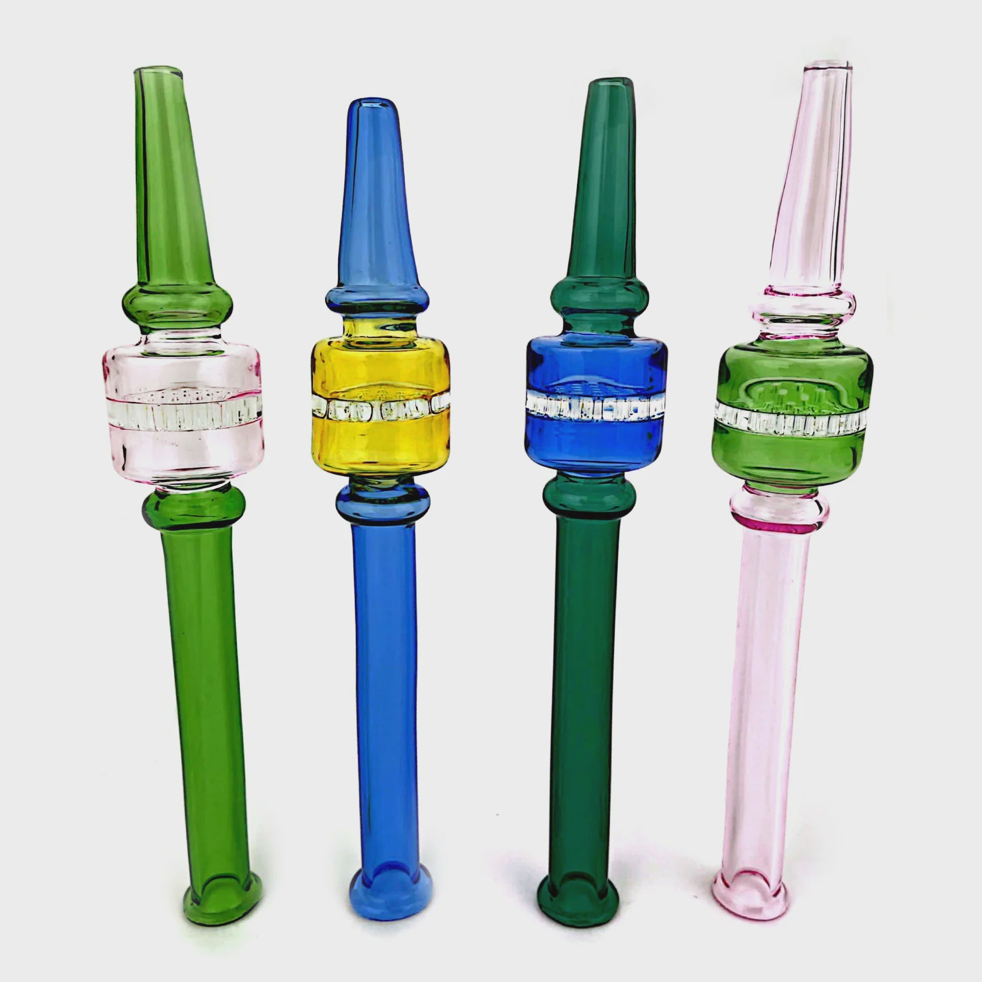 6" NECTAR COLLECTOR STRAW W/ HONEYCOMB PERC