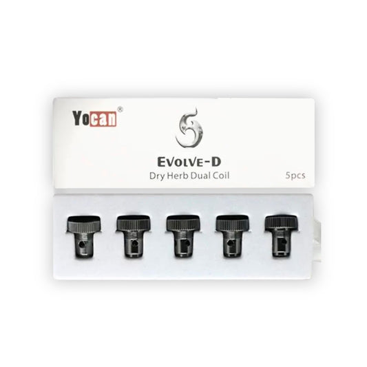 YoCAN EVOLVE-D DRY HERB COIL 5PCS