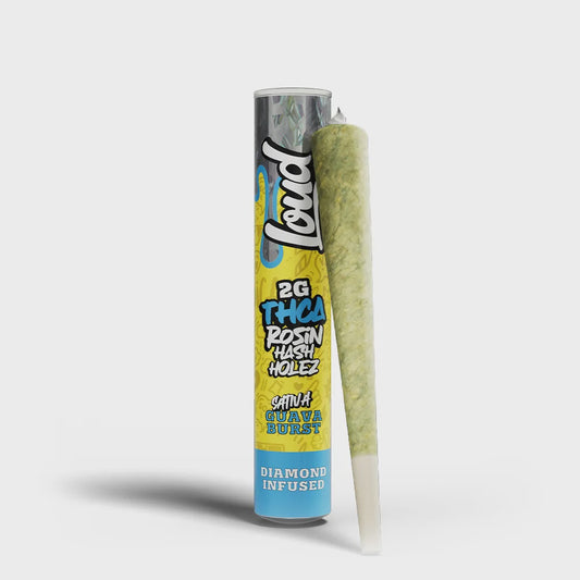 Loud Rosin hash holes 2G 20ct - GUAVA BURST SATIVA