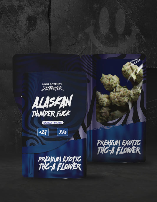 DESTROYER HIGH POTENCY FLOWER 3.5G - SATIVA - ALASKAN THUNDER